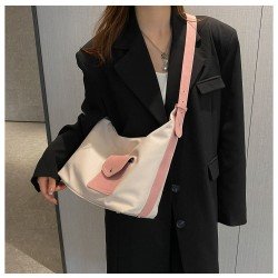 Color Blocking Casual Tote Bags For Women