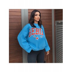 Casual Autumn Letter Printing Women's Crop Sweater  Casual Autumn Letter Printing Women's Crop Sweater