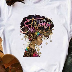 Leopard Printed Women T Shirt Tops