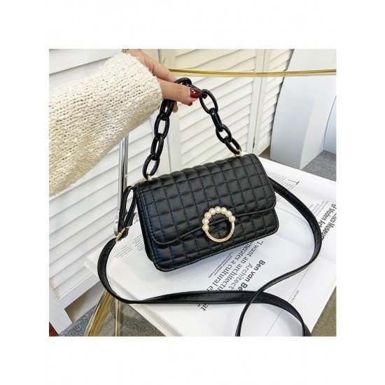  2024 Pure Color Small Square Bag