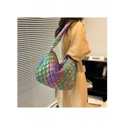 Designer Ladies Soft PU Rhombus Lattice Tote Bags Designer Ladies Soft PU Rhombus Lattice Tote Bags