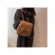 Rhombus Lattice School Backpack For Women