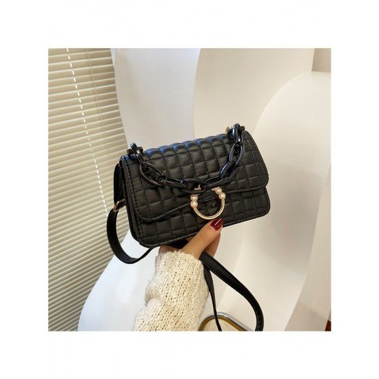  2024 Pure Color Small Square Bag