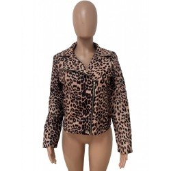 Stylish Asymmetry Leopard Snake Print Women Jackets Stylish Asymmetry Leopard Snake Print Women Jackets