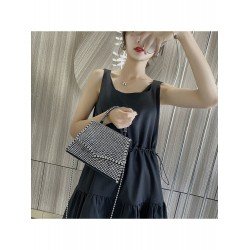 Rhinestone Black Fashion Shoulder Bags  Rhinestone Black Fashion Shoulder Bags