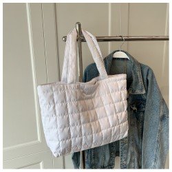 Nylon Trendy Pure Color Tote Bags Nylon Trendy Pure Color Tote Bags