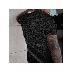 Fashion Style Pattern Printing Quick-drying Shirt Suit Fashion Style Pattern Printing Quick-drying Shirt Suit