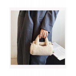 Casual Fluffy Solid Chain Shoulder Bags Casual Fluffy Solid Chain Shoulder Bags