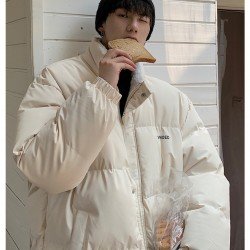  Winter New Loose Men's Cotton Coats