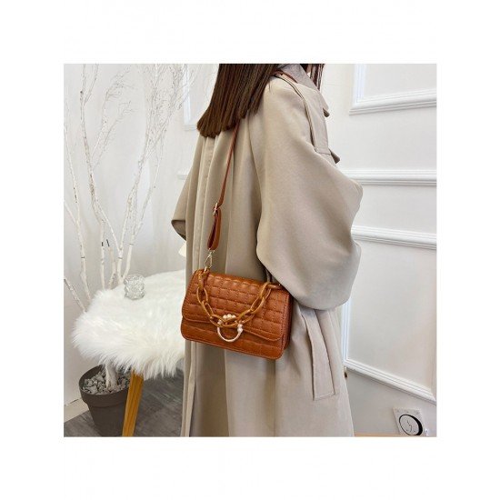  2024 Pure Color Small Square Bag